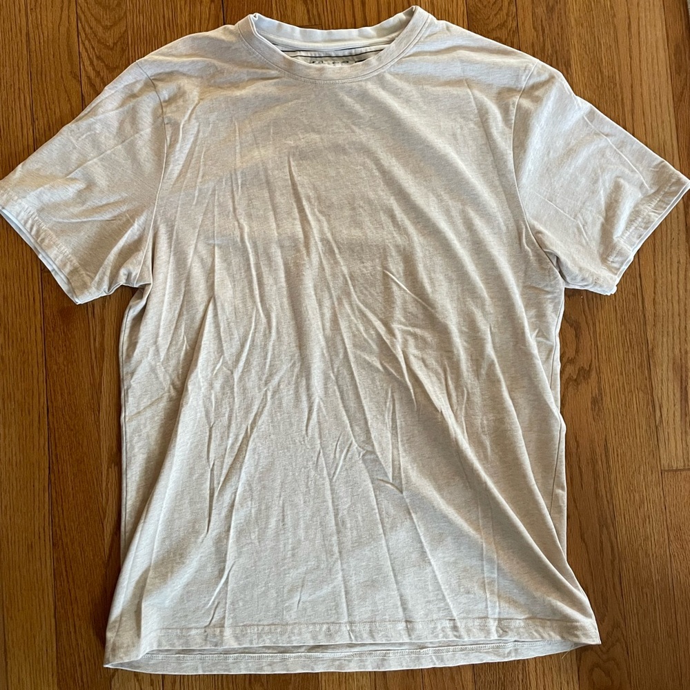 Denim & Flower Crisp Cream Short Sleeve Tee